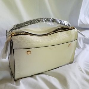 KURT GEIGER LEATHER EMMA BOWLING BAG